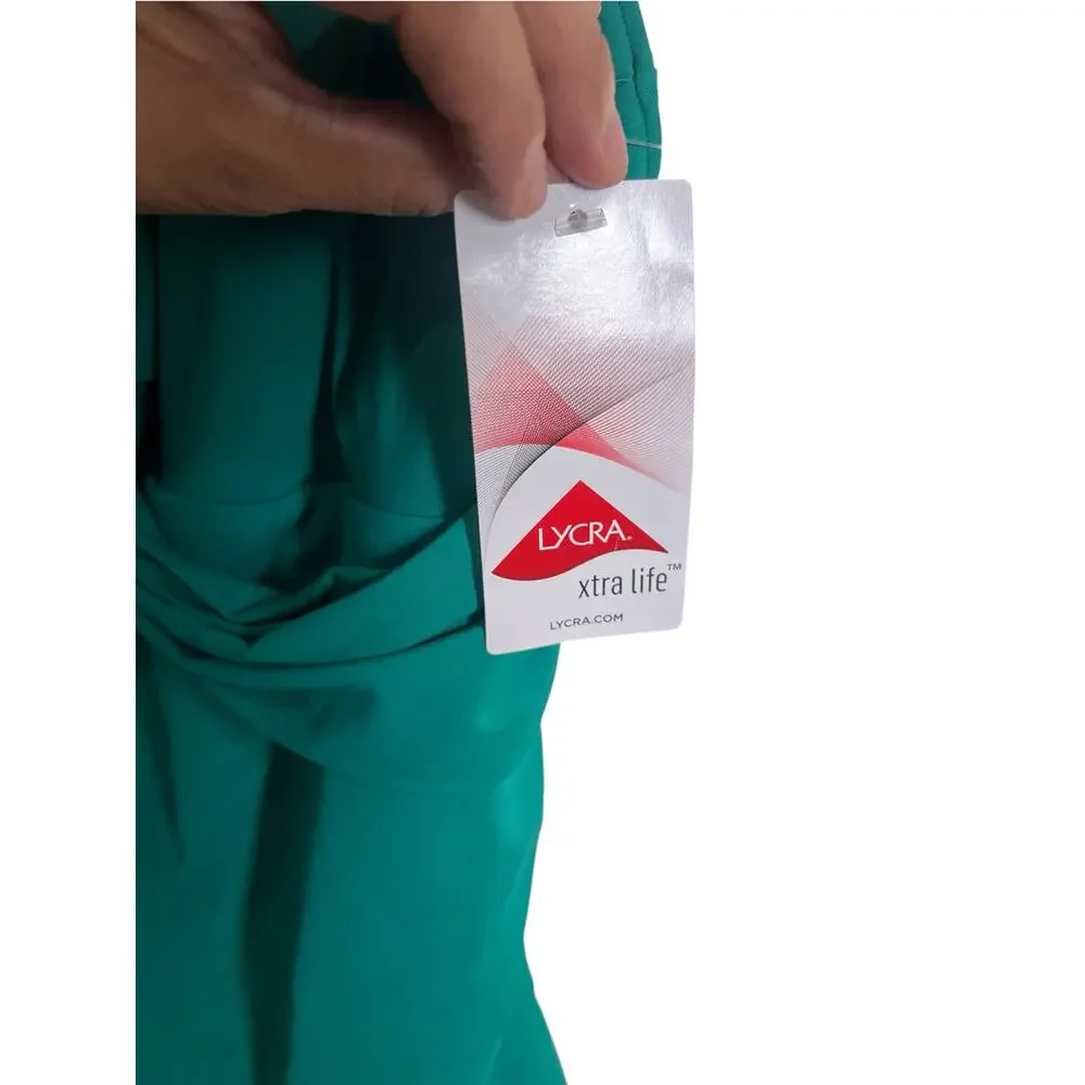 NWT Land's End Women's 18 Plus Paradise Teal Sweetheart Wrap Underwire Tankini